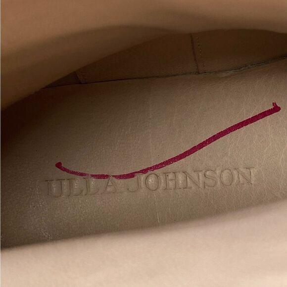 Ulla Johnson Lennox Leather Ankle-Buckle Platform Boots size 37.5 - Picture 8 of 12